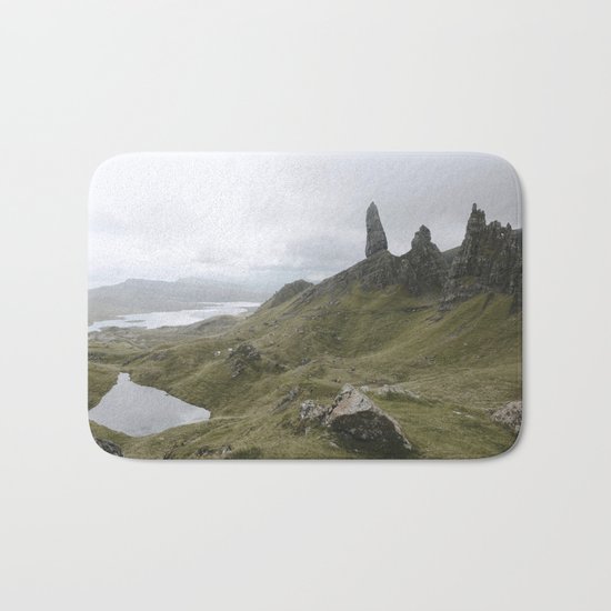 The Old Man of Storr - Landscape Photography Bath Mat