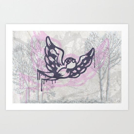 Out of the muck... Art Print