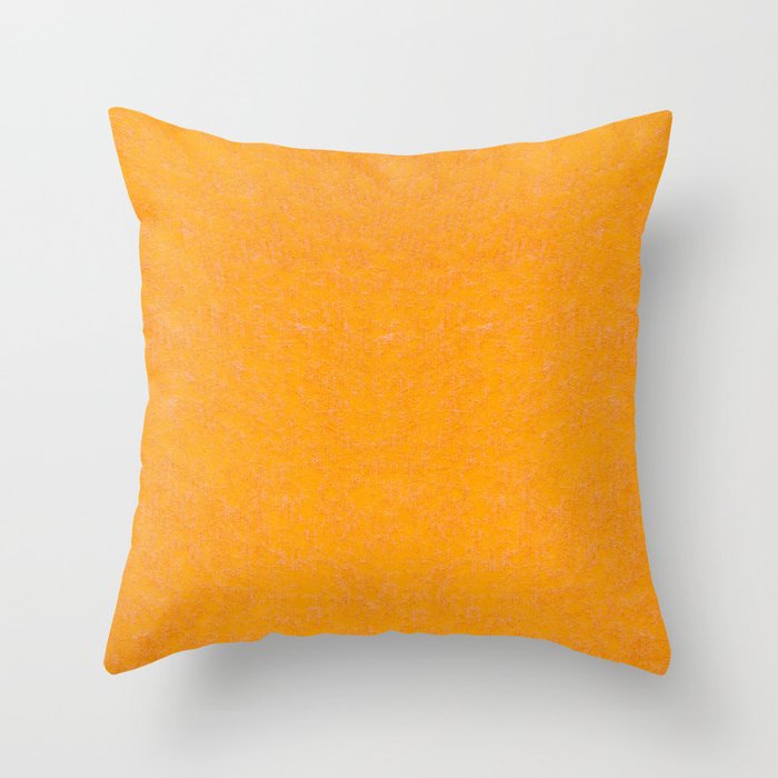 Yellow Orange Material Texture Abstract Throw Pillow By Arletta