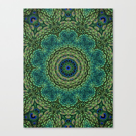 Shangri-La Mandala Canvas Print