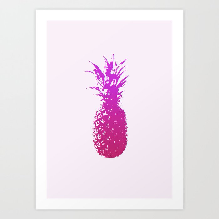 Sensual Pineapple Art Print