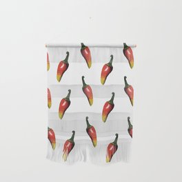 Colorful chili peppers Wall Hanging