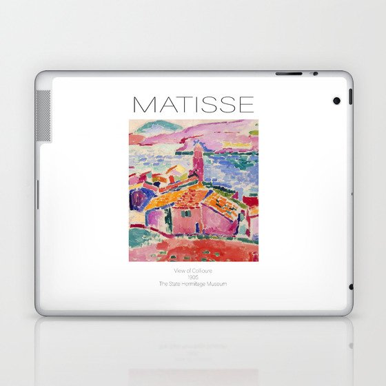 View of Collioure - Henri Matisse Laptop & iPad Skin