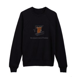 The Square Root of Pookey Kids Crewneck