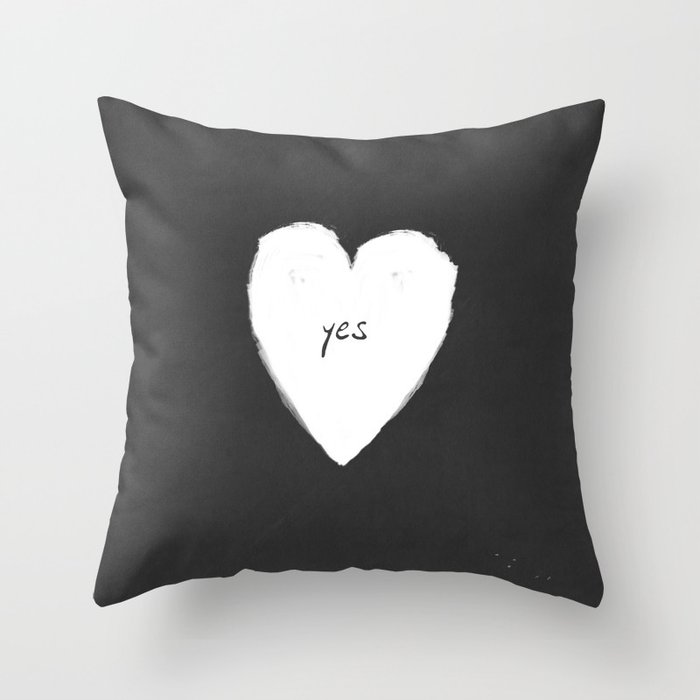 yes! Throw Pillow