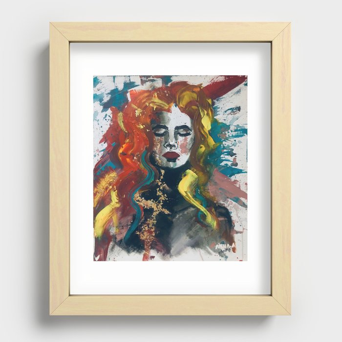 The Pheonix Recessed Framed Print