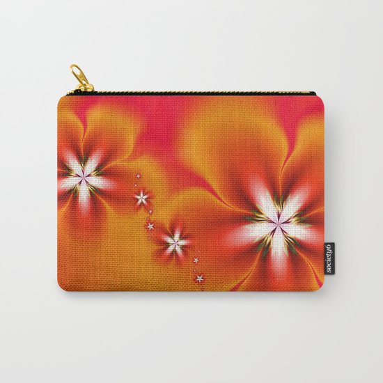 Fleur d'Automne Fractal Carry-All Pouch