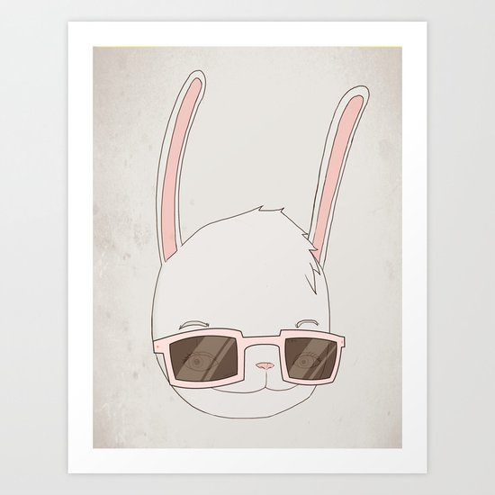 빠숑토끼 fashiong tokki Art Print