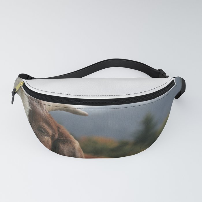 Look who's complaining, funny goat photo Fanny Pack