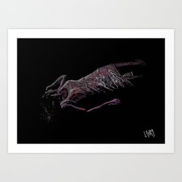 Lace in Space Art Print