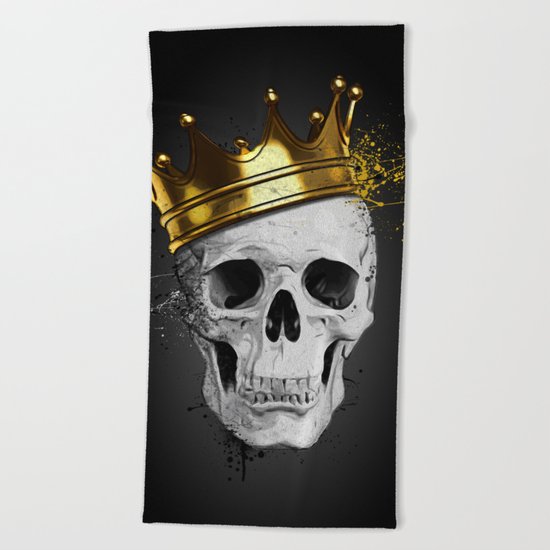 Royal Skull Beach Towel