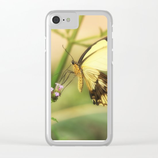 Exotic Butterfly natural beauty Clear iPhone Case
