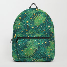 Tropical Gold Dots Backpack