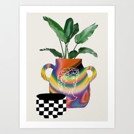 A house plant / Still life Art Print