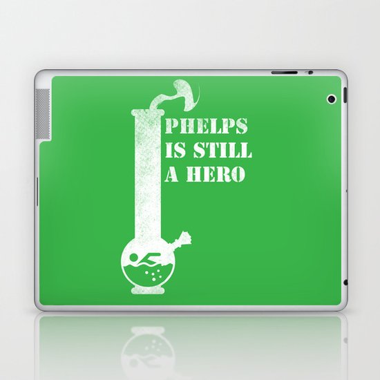 Phelps is Still A hero Laptop & iPad Skin