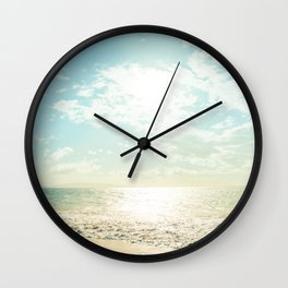 Kamaole Beach Sand Sea and Sun Wall Clock