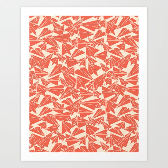 School Yard Aviation Solid Art Print