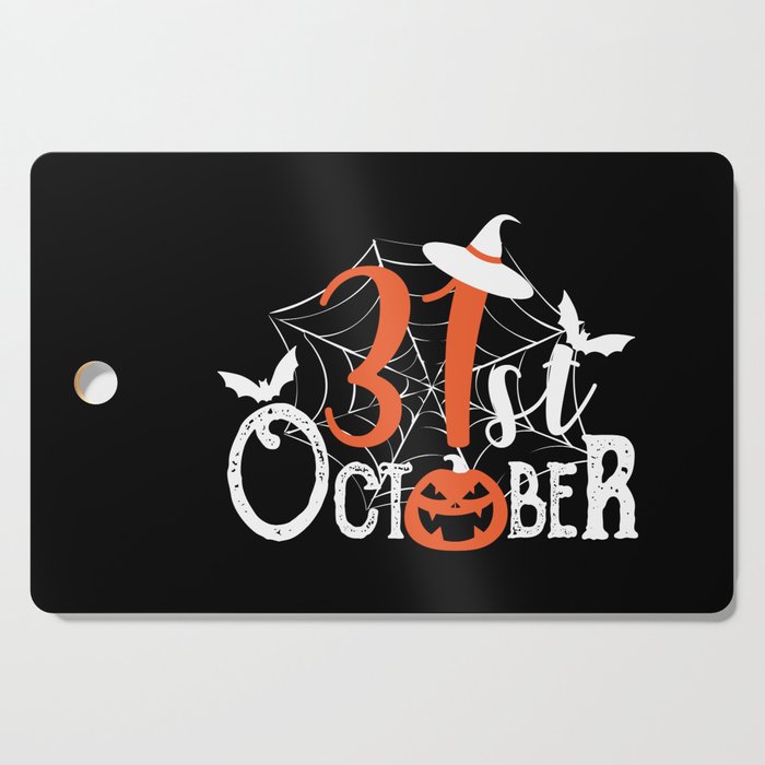 31st October Halloween Celebration Cutting Board