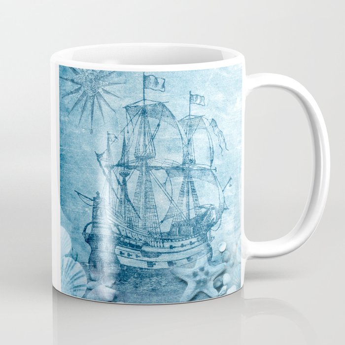Caribbean ship sailing Coffee Mug