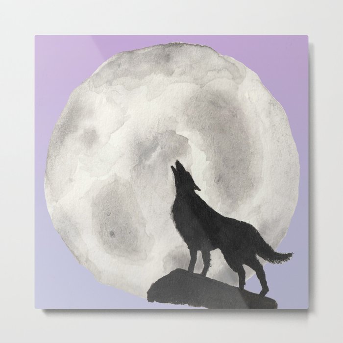 Howl at the Moon Metal Print