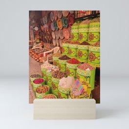 Spices in Marrakech Mini Art Print