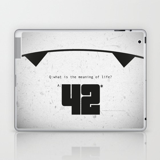 The Hitchhiker's Guide to the Galaxy Laptop & iPad Skin