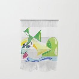 Abstrait couleur animal figuratif  Wall Hanging