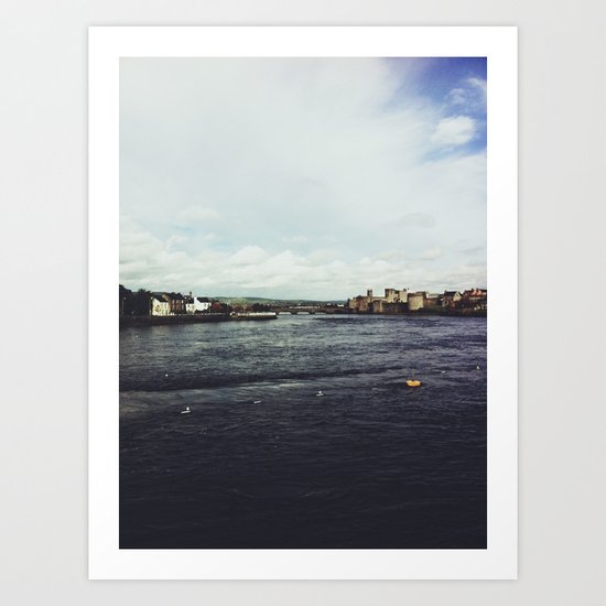 Limerick City, Ireland Art Print