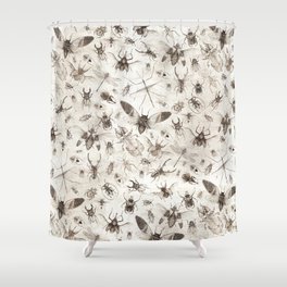 Insects Shower Curtain