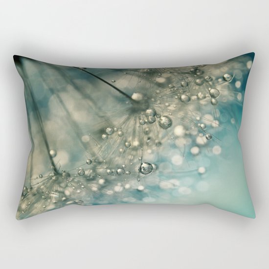 Indigo Sparkles Rectangular Pillow