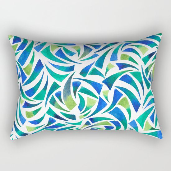 Sea Glass Rectangular Pillow