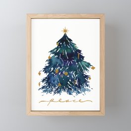 Christmas tree Framed Mini Art Print