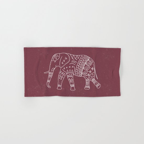 Yoga Elephant 2 Hand & Bath Towel