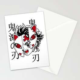 Demon Anime Stationery Cards