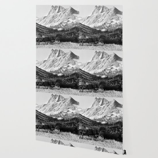 Ansel Adams Photographs of National Parks and Monuments Wallpaper by King  Mountain | Society6