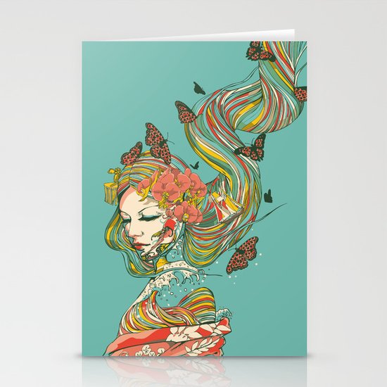 Geisha Stationery Cards