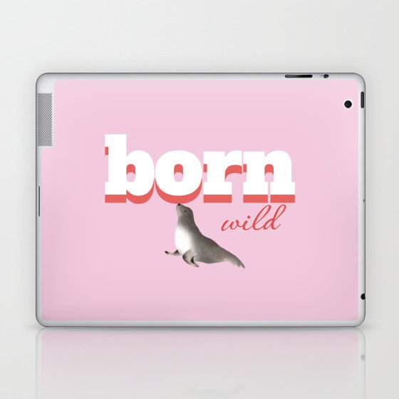 born wild Laptop & iPad Skin