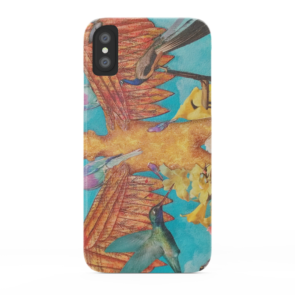 Wings of My Own Making Phone Case by marniejblum
