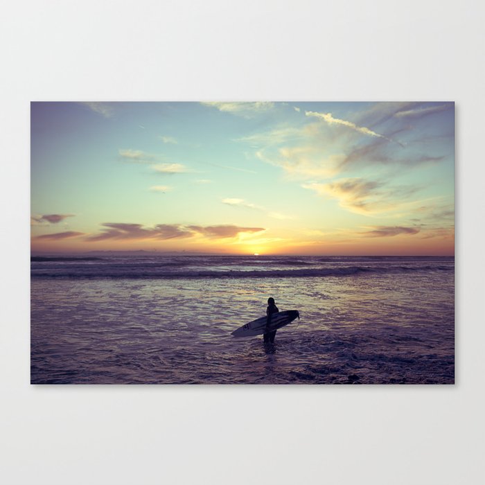 One Last Wave Canvas Print