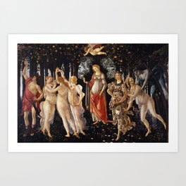 Primavera, Botticelli Art Print
