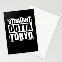 Straight Outta Tokyo Stationery Card