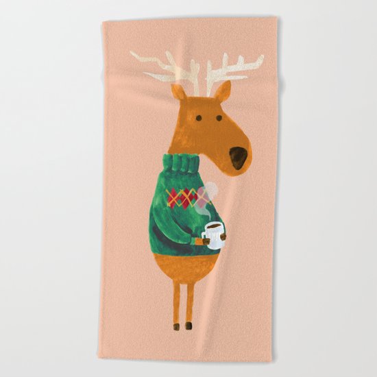 Hot Coffee Beach Towel