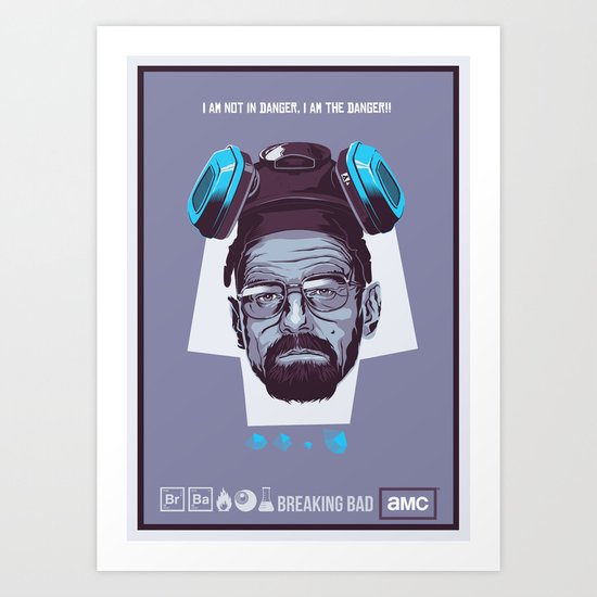 BREAKING BAD Art Print