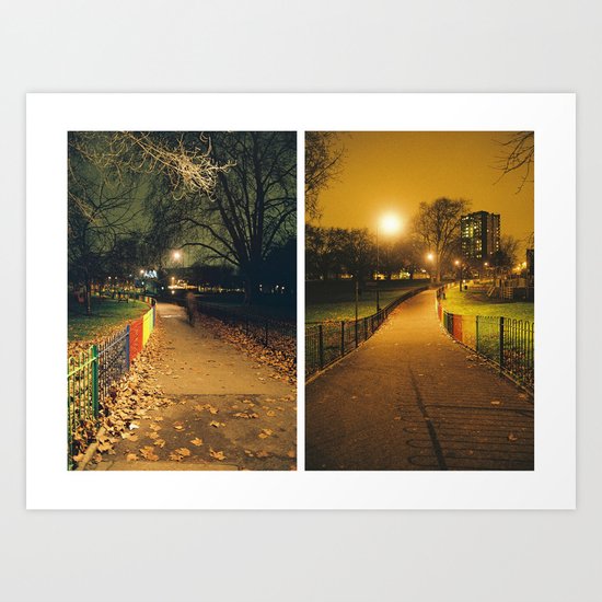 My little happy place Art Print