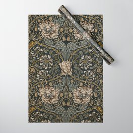William Morris floral, honeysucklea Wrapping Paper