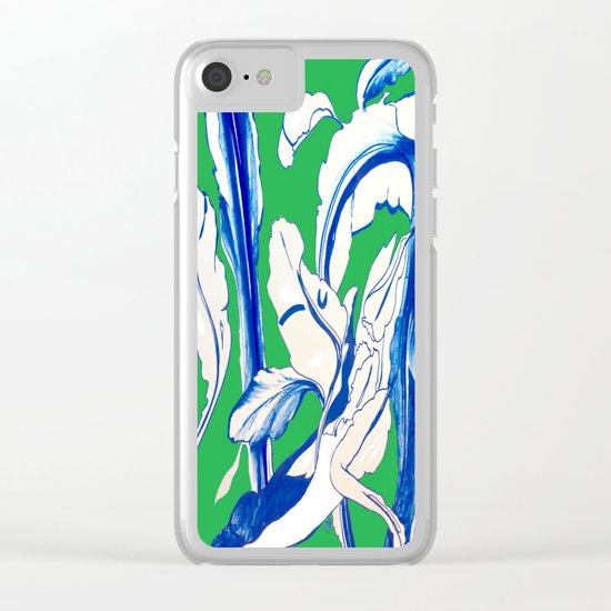 Saint Patrick's Day Succulent Clear iPhone Case