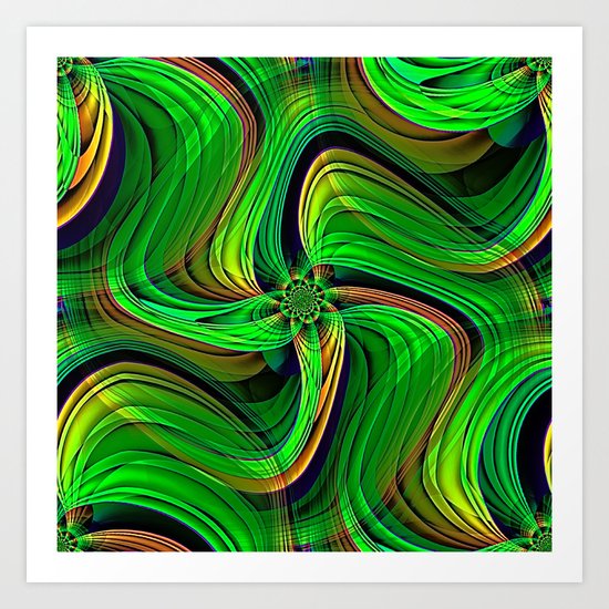 Ribbons Art Print