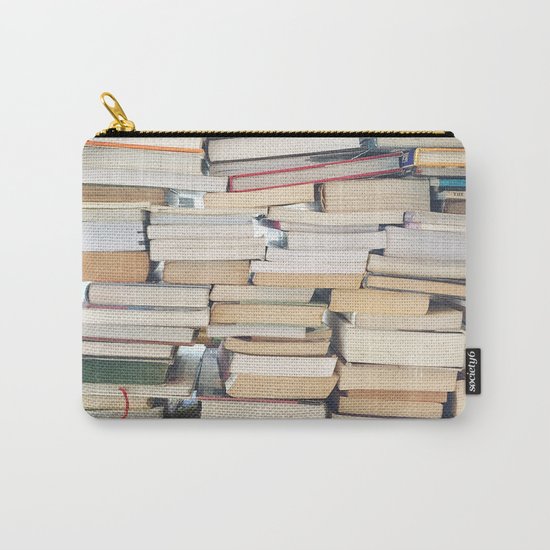 Books, Pages, Stories Carry-All Pouch