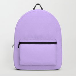 Retro Pastel Purple Solid Color Backpack
