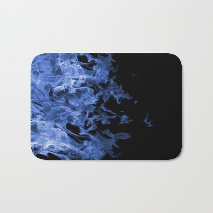 Blue Flame Bath Mat